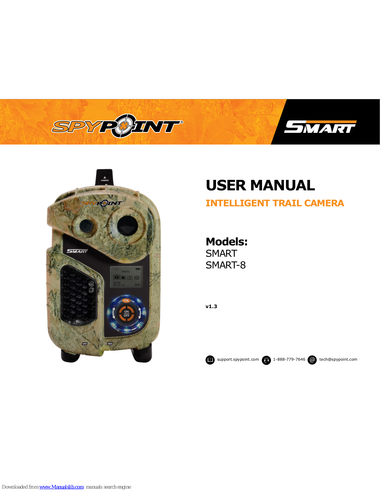 Spypoint SMART, SMART-8 User Manual - ManualMachine.com
