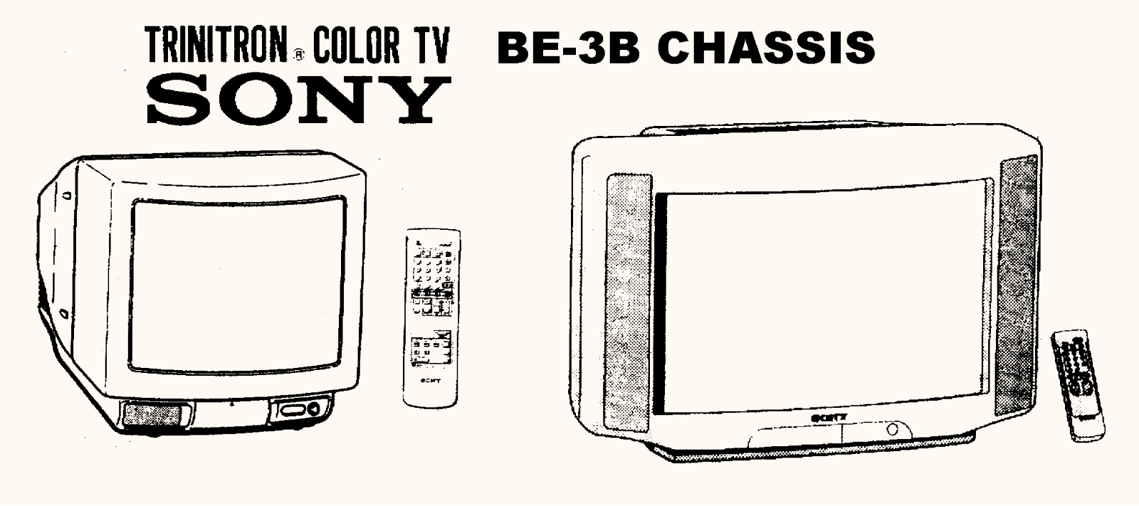 Sony KV-25M1K, KV-M2540K Schematic