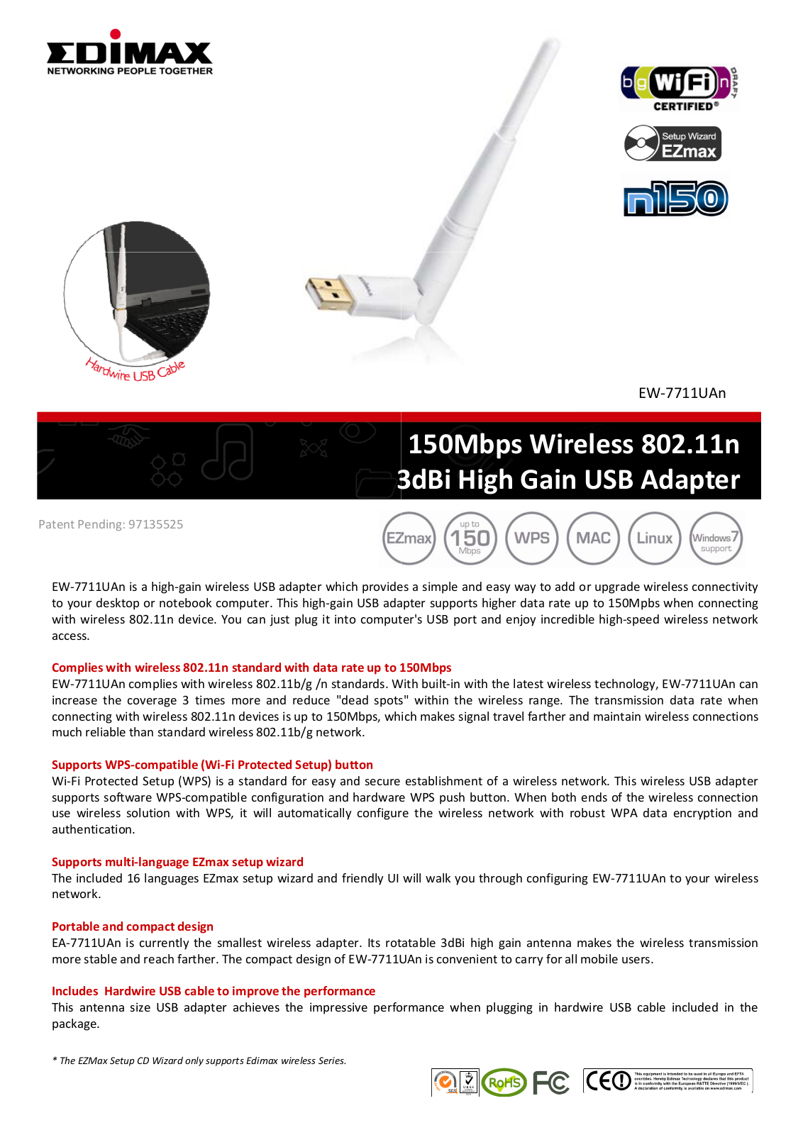 Edimax EW-7711UAn Service Manual