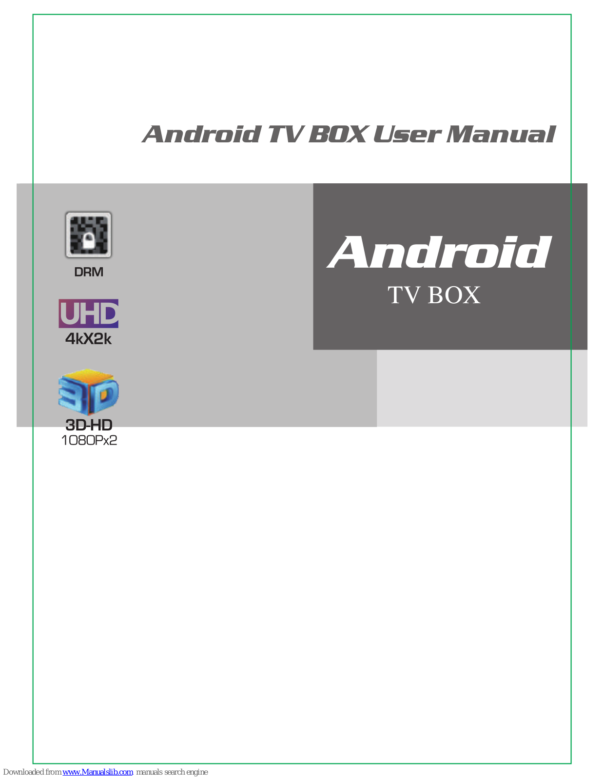 GooBang Doo XB-II User Manual