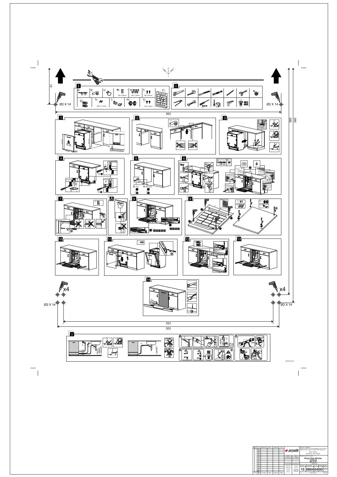 Beko DIN 59530 AD User Manual