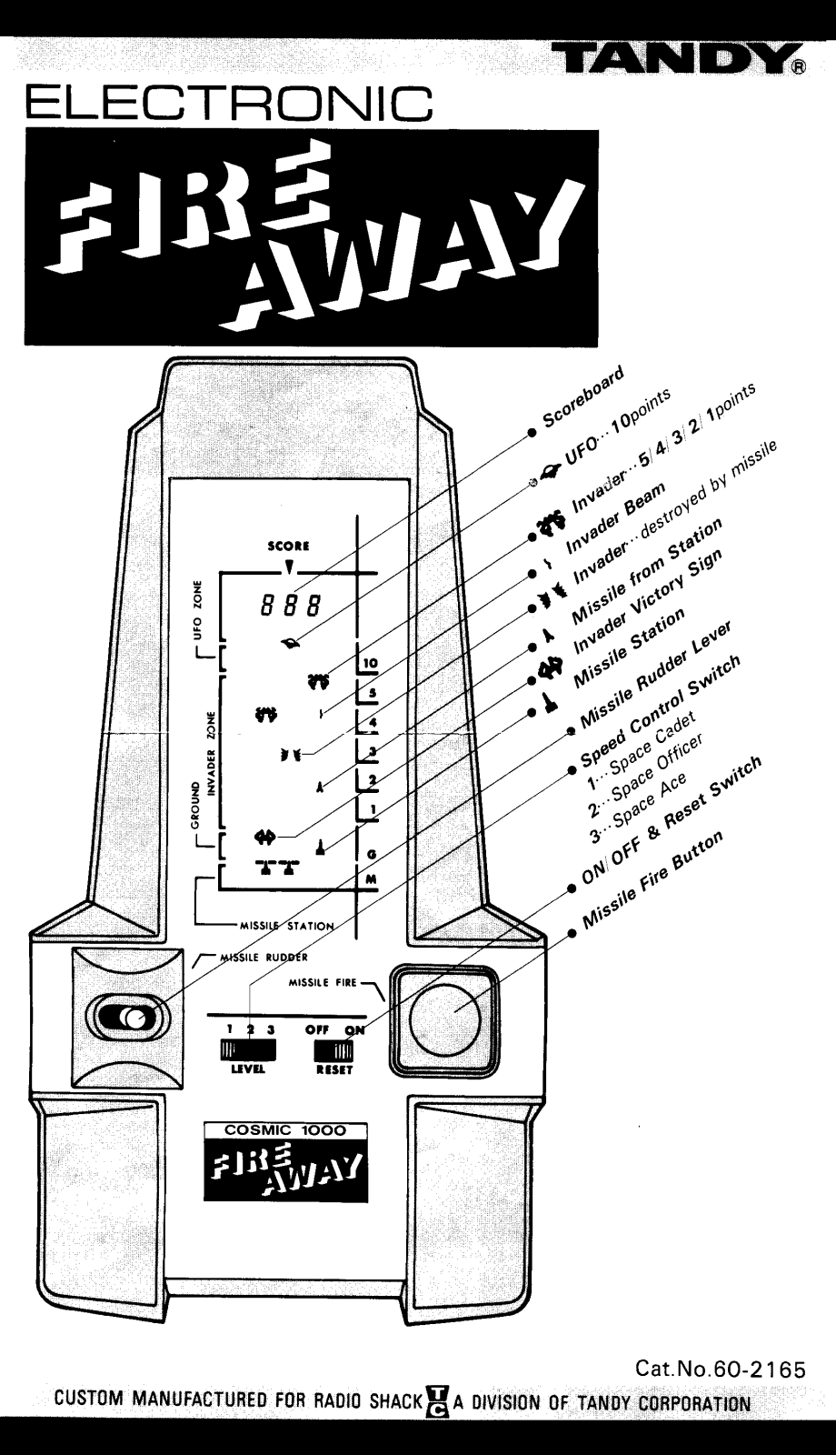 Tandy Cosmic1000 User Guide