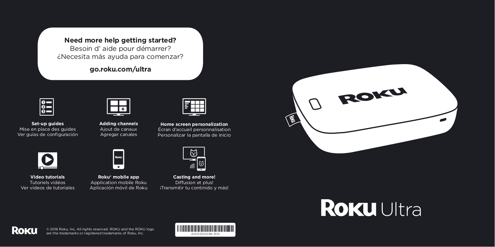 Roku R1013 Users Manual