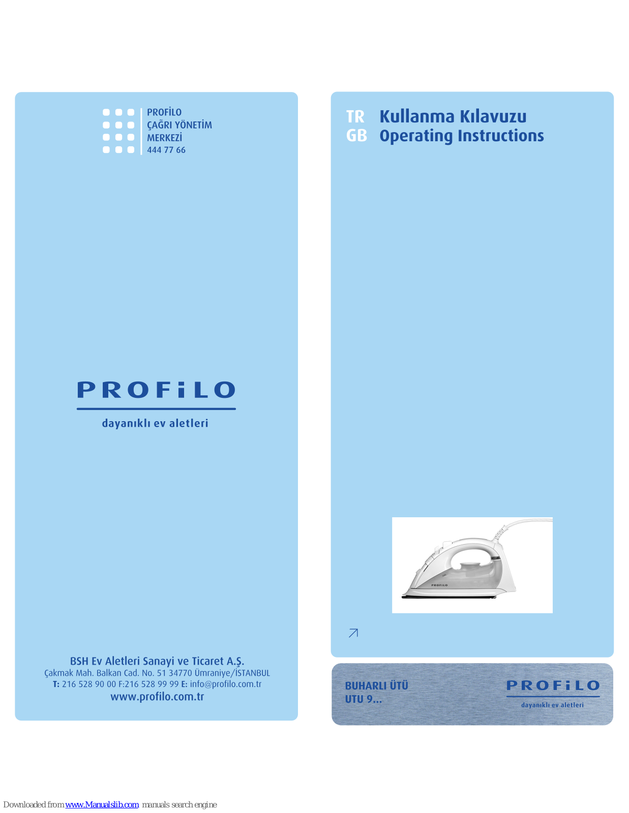 PROFILO UTU9150, UTU 9 Series Operating Instructions Manual - ManualMachine.com