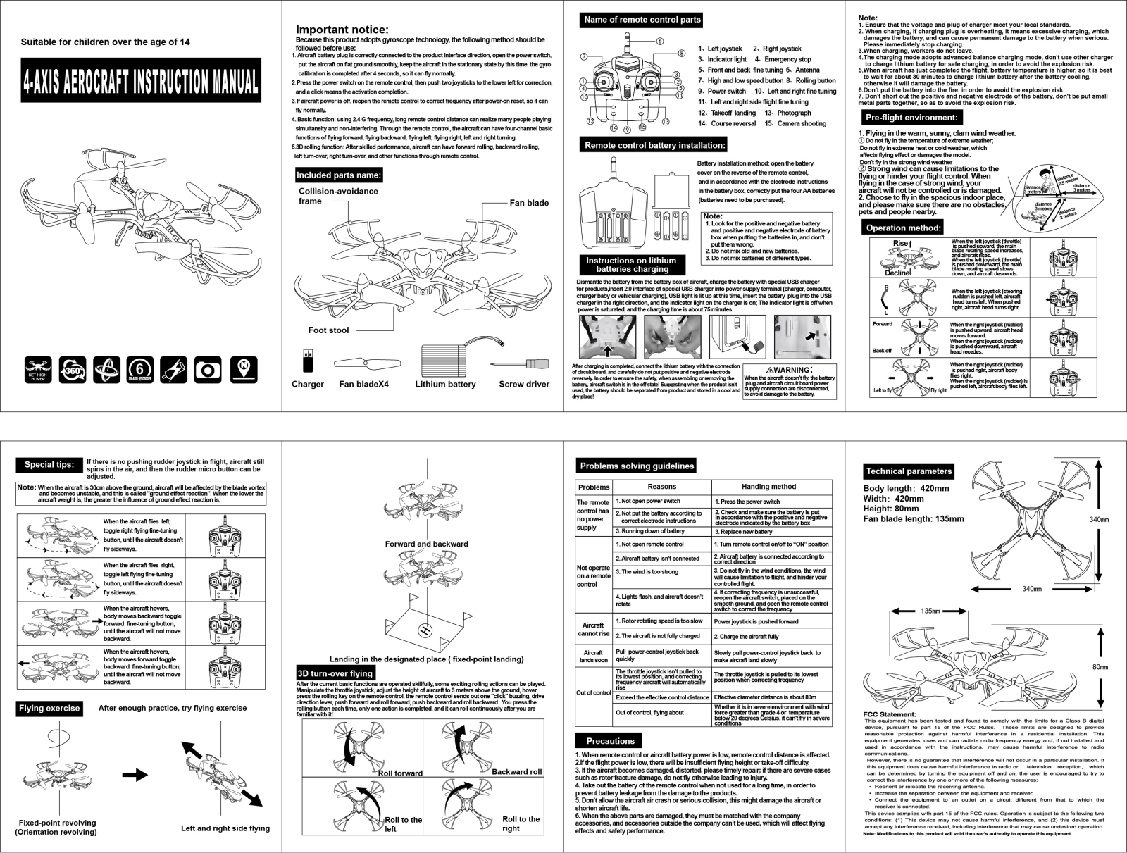 CHENGHAI LUCKY BOY TOYS 9993 Users Manual