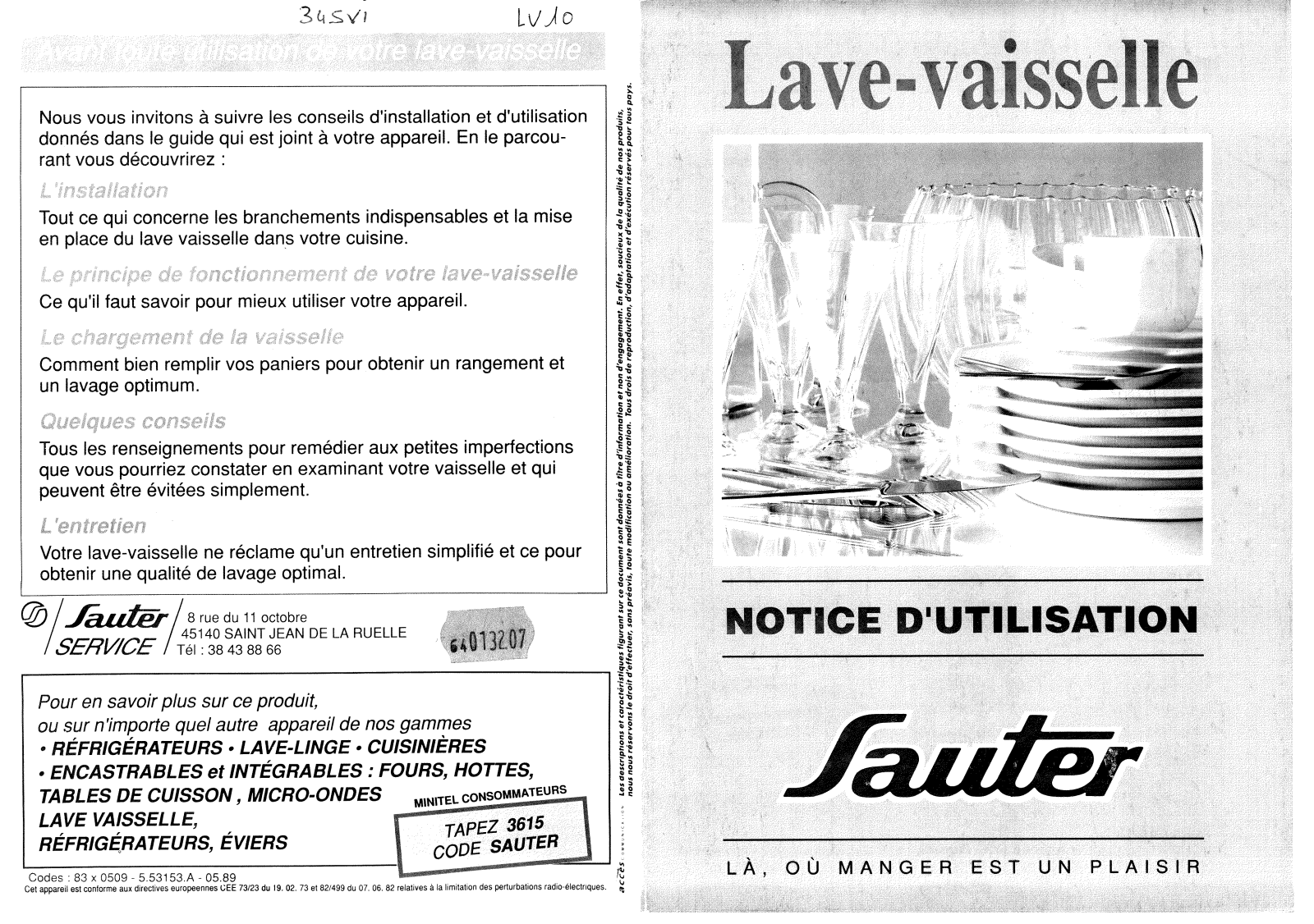 Sauter 345 VI User Manual