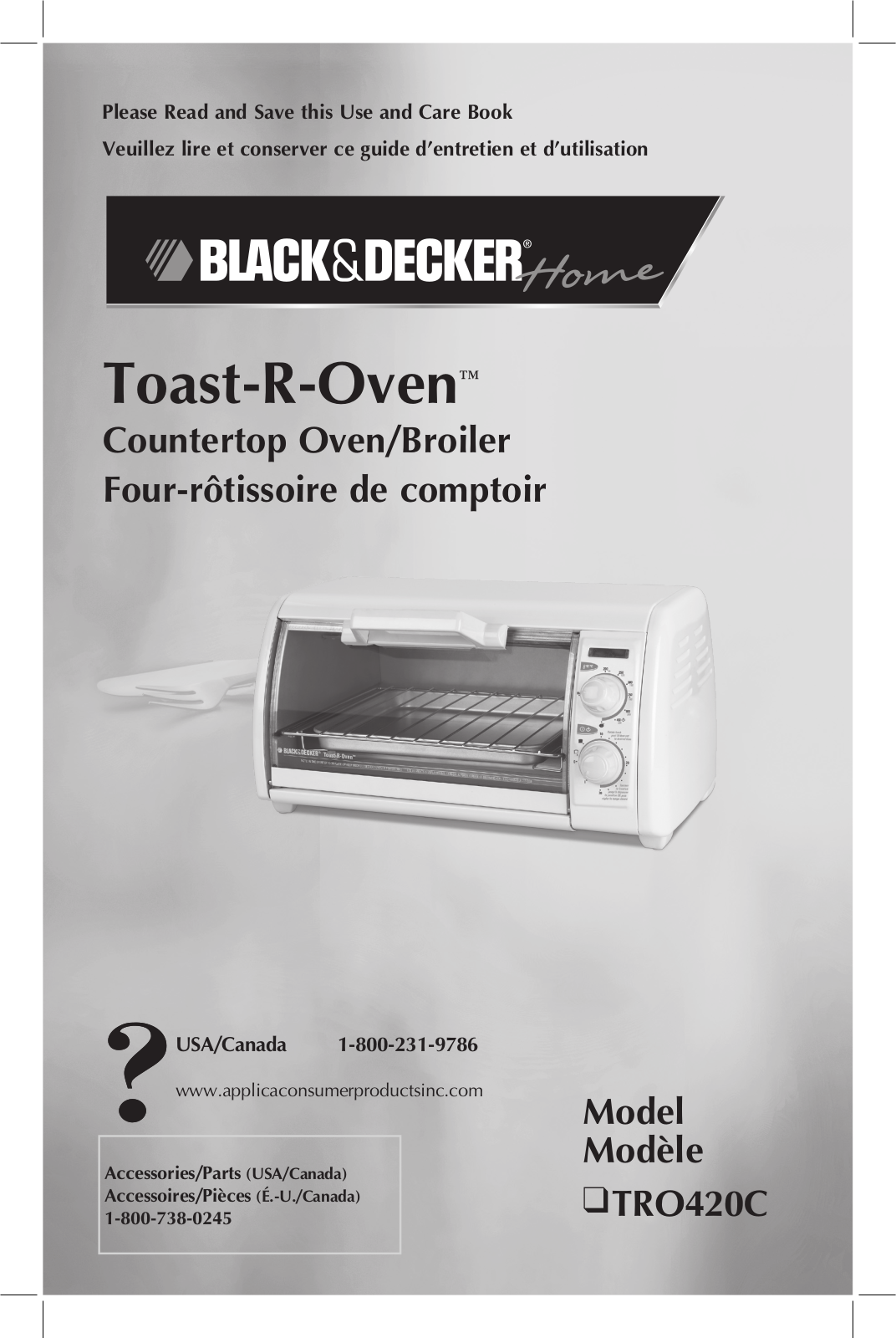 Black & Decker TRO420C User Manual