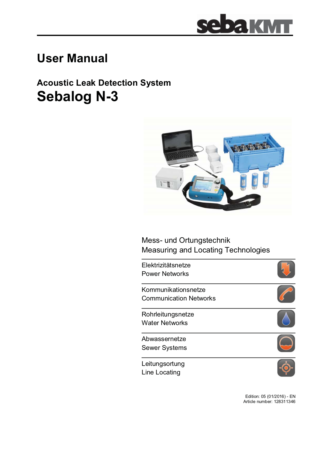 SebaKMT LOGCDR31 User Manual