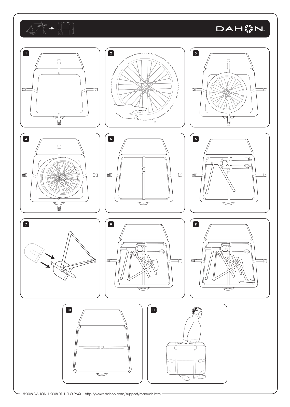 DAHON FLO PACKING User Manual