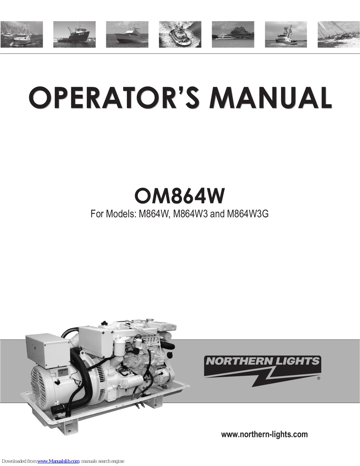 Northern Lights M864W, M864W3, M864W3G Owner's Manual