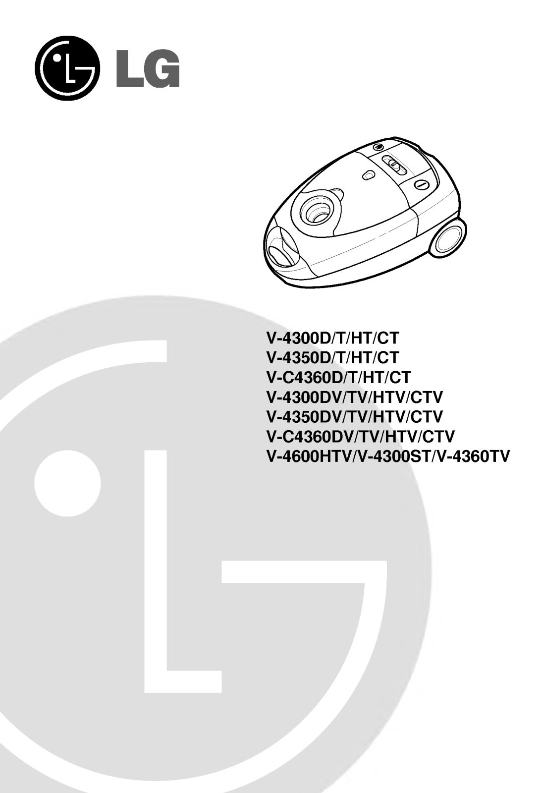 LG V-C4360CTV User Manual
