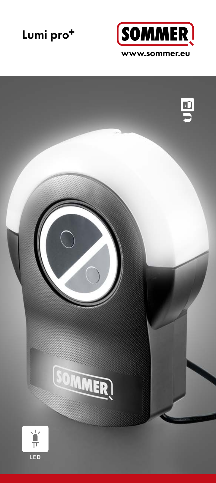 Sommer Lumi pro+ Installation Instructions - ManualMachine.com