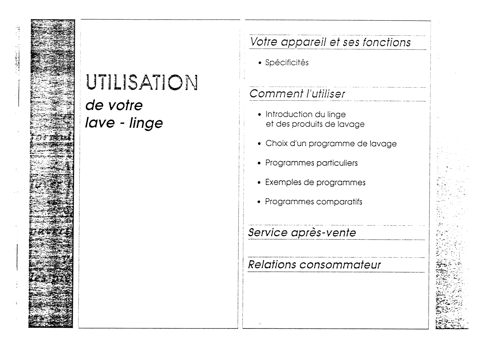 BRANDT F510, F522 User Manual