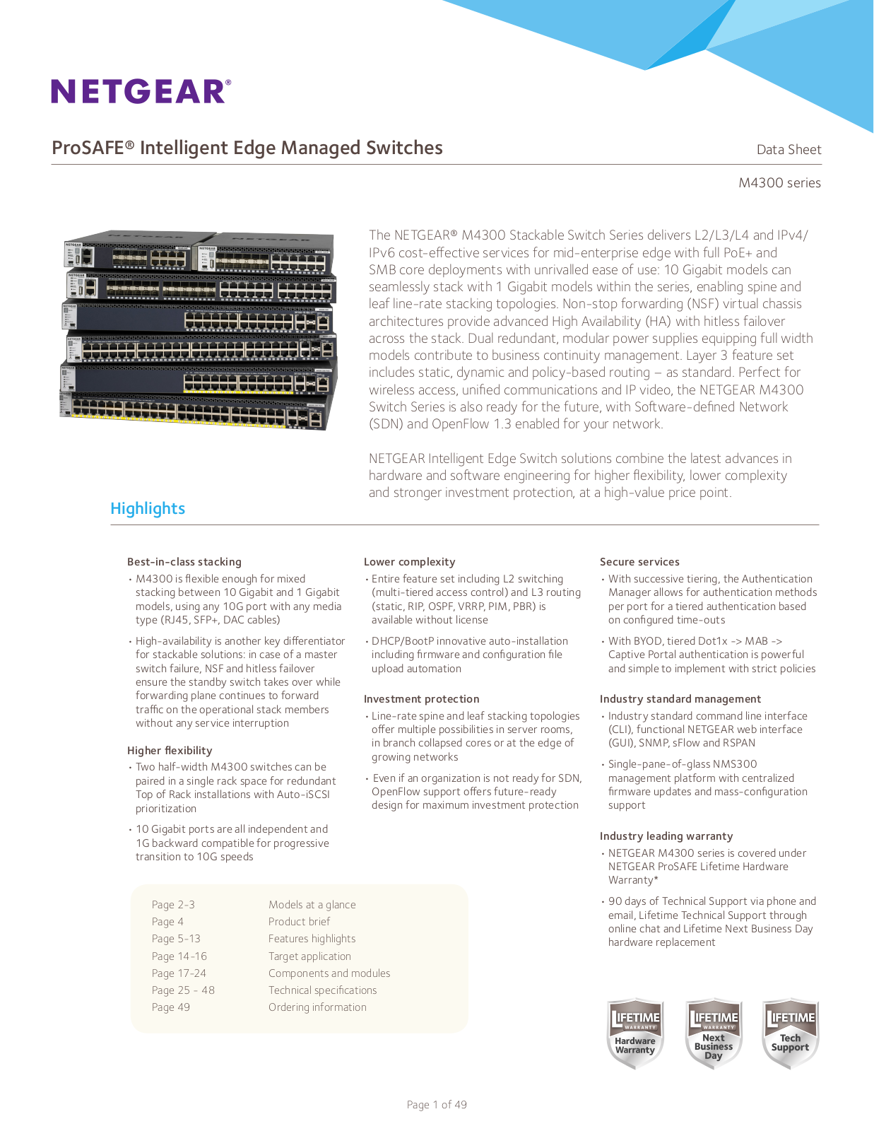 Netgear M4300-48X Installation Manual