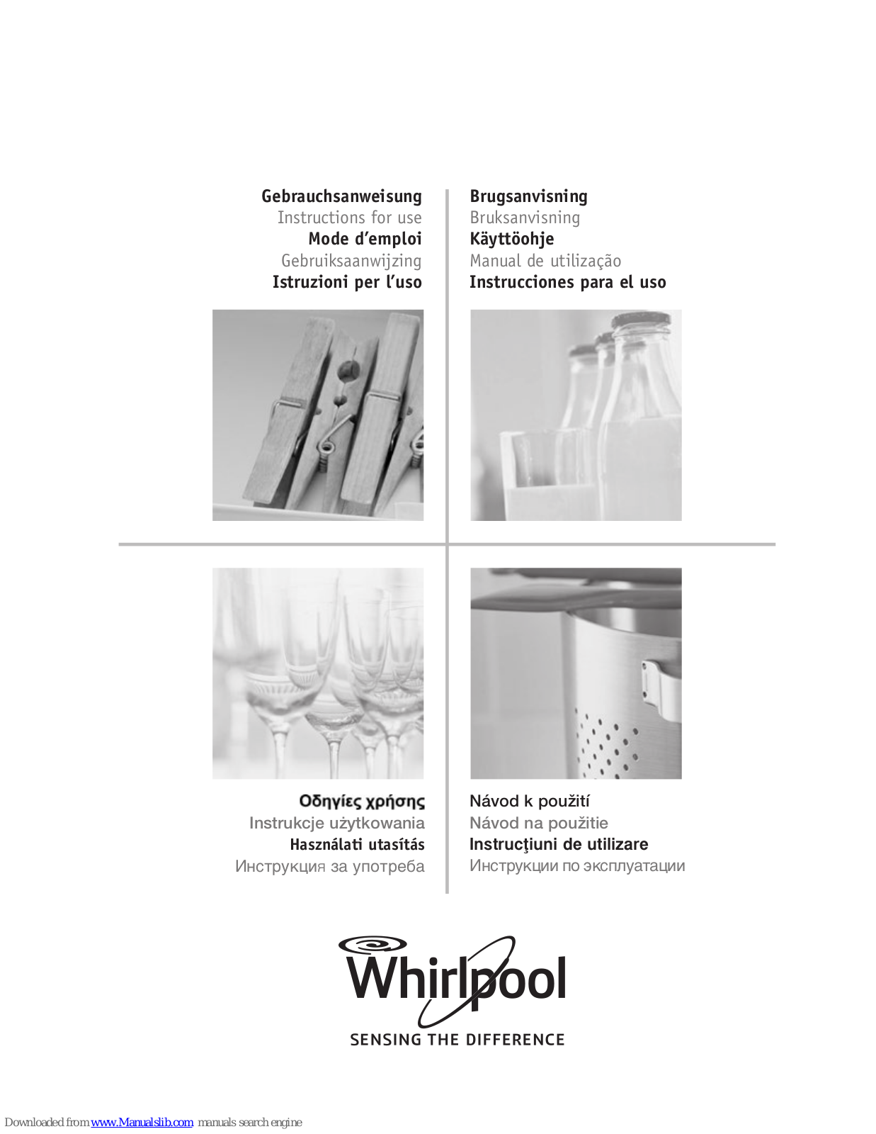 Whirlpool PRO 25 IX User manual