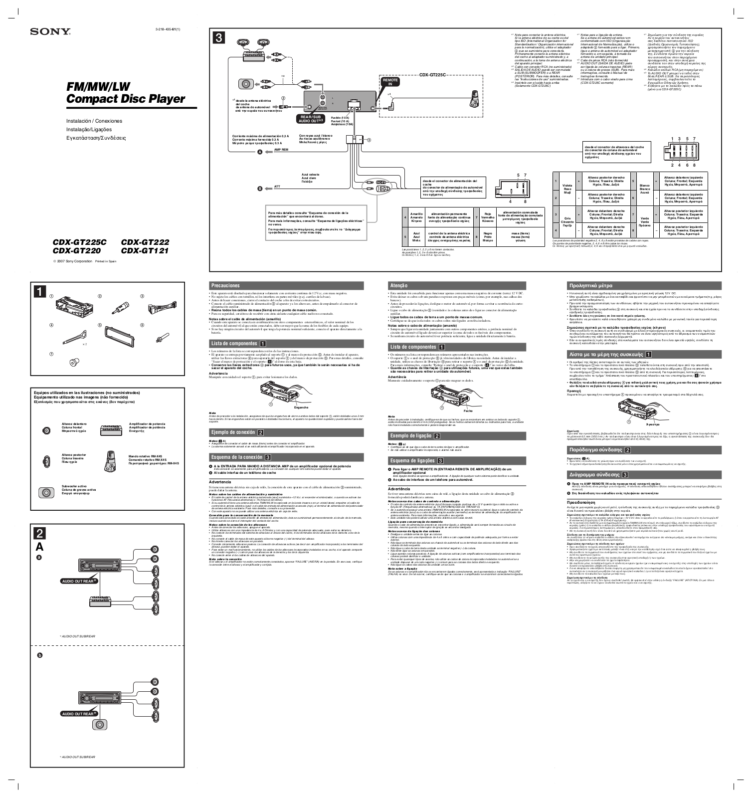 Panasonic GDX-GT225C Diagram