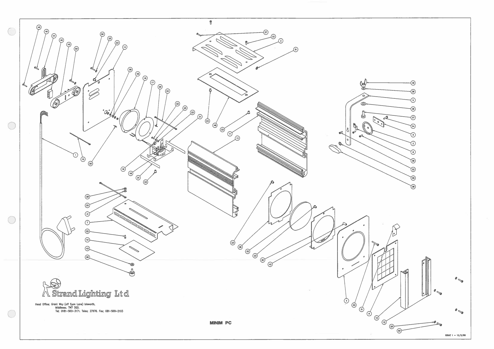 Strand Minim 23 Exploded Diagram - ManualMachine.com