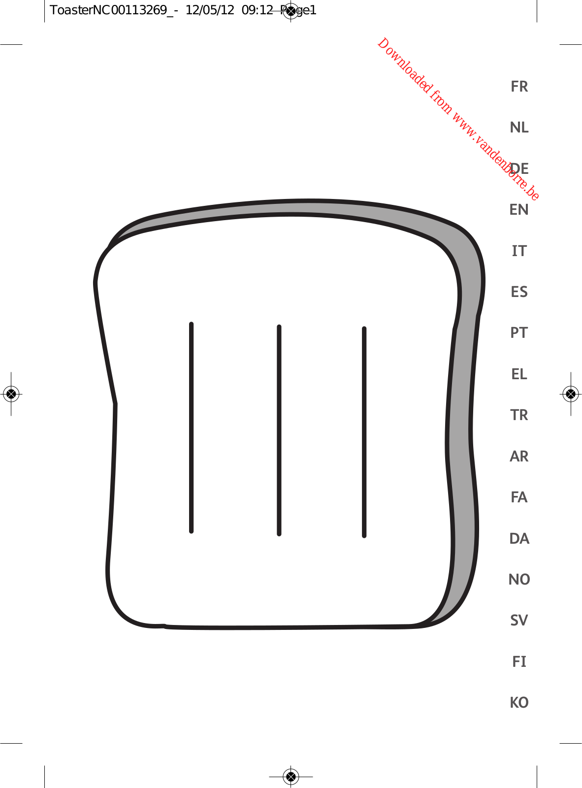 MOULINEX LS260800 User Manual