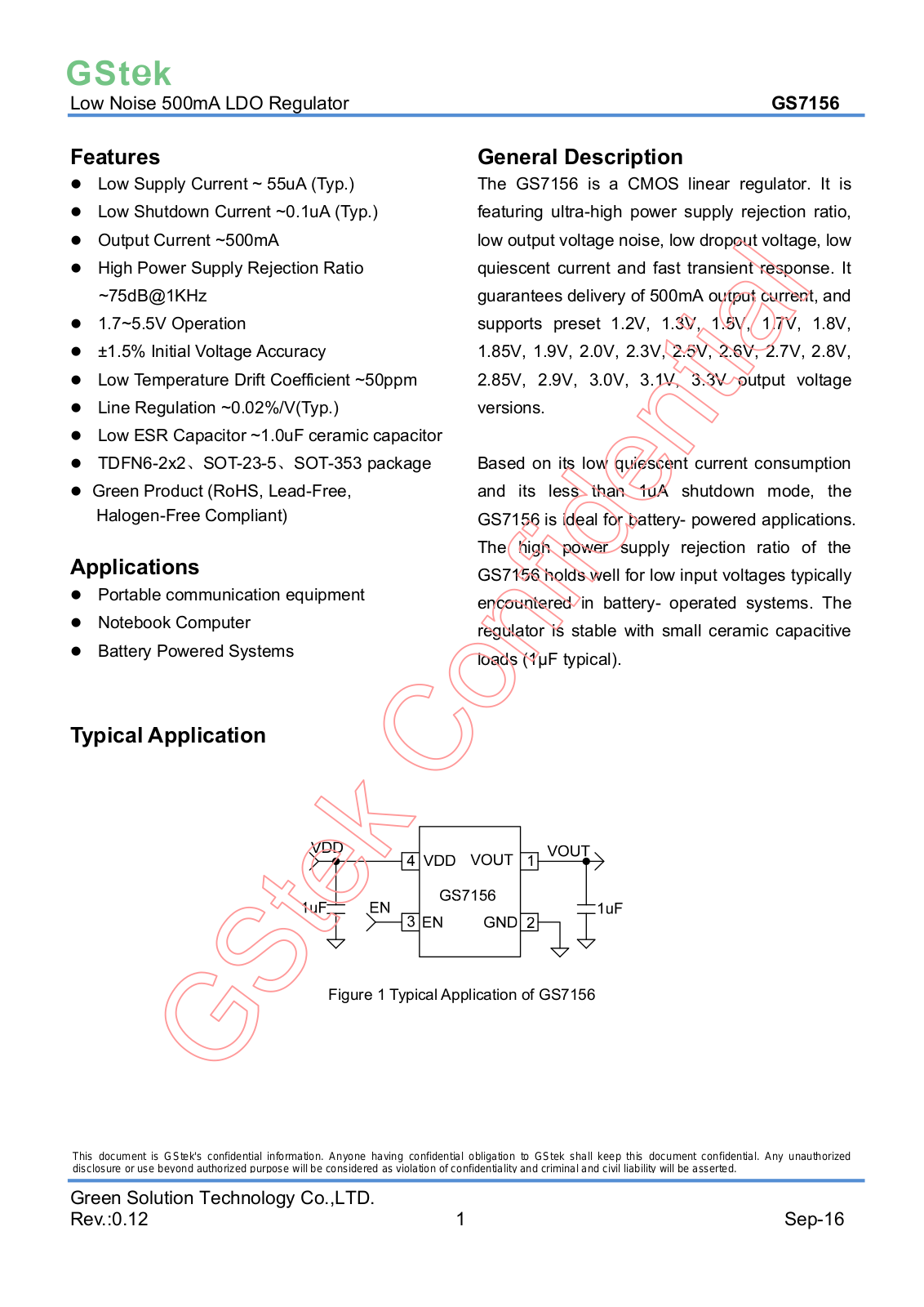 Datasheet gs7156 Datasheets - ManualMachine.com