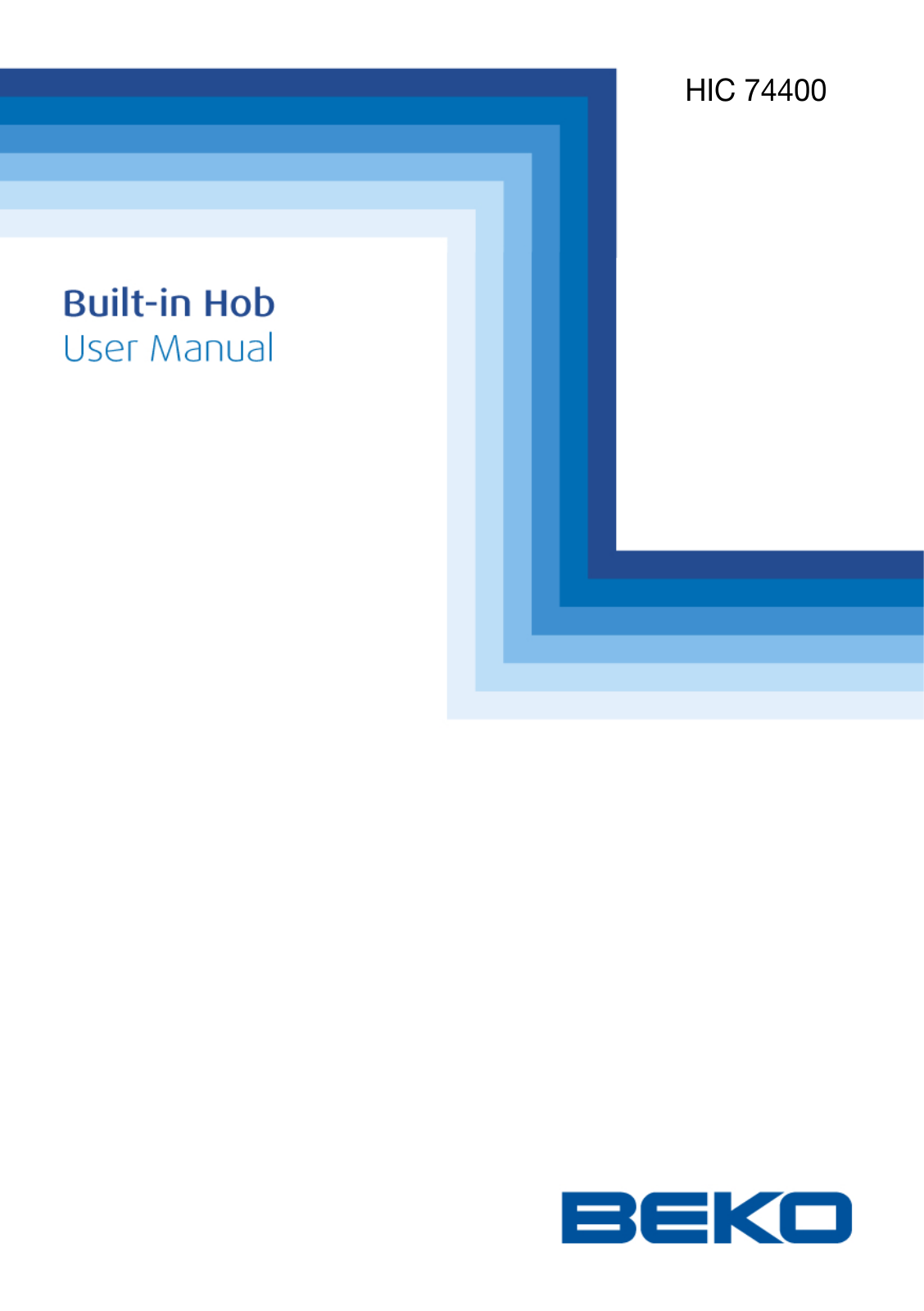 Beko HIC 74400 User Manual