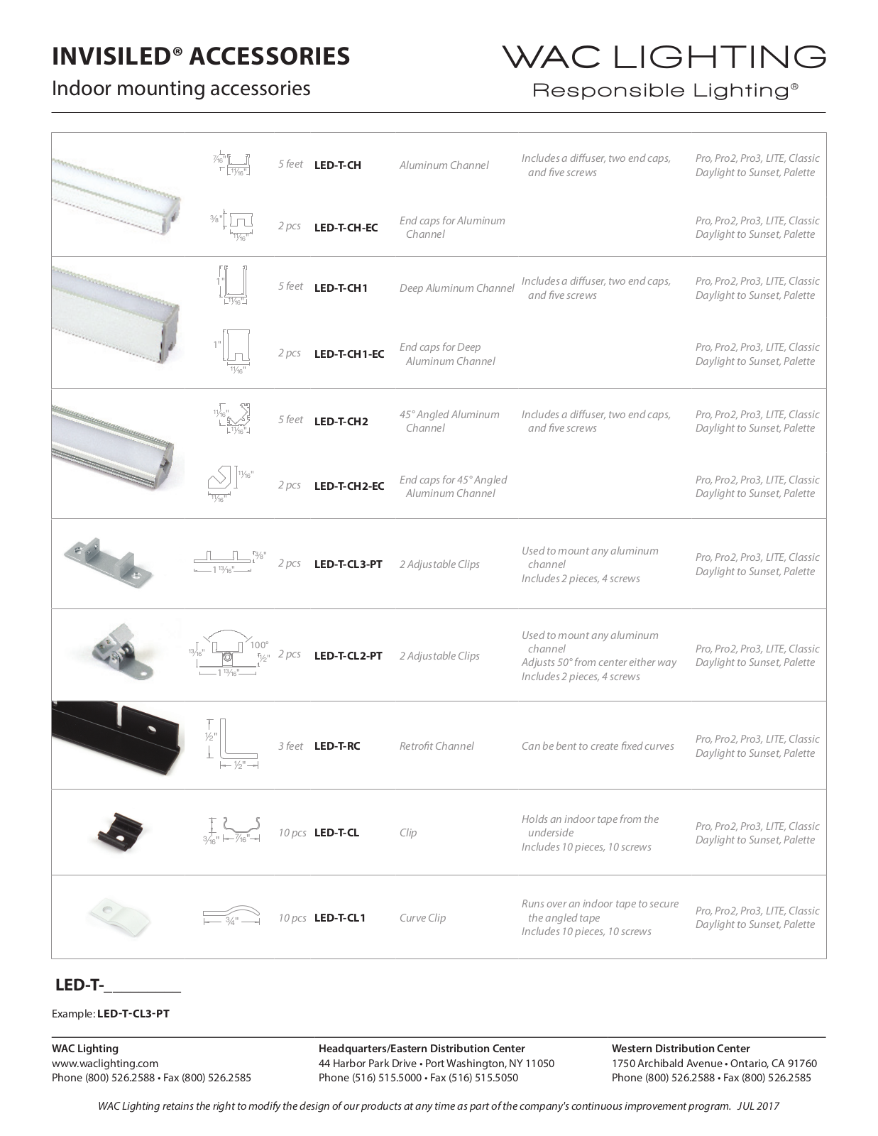 WAC Lighting W000540608 Specifications - ManualMachine.com