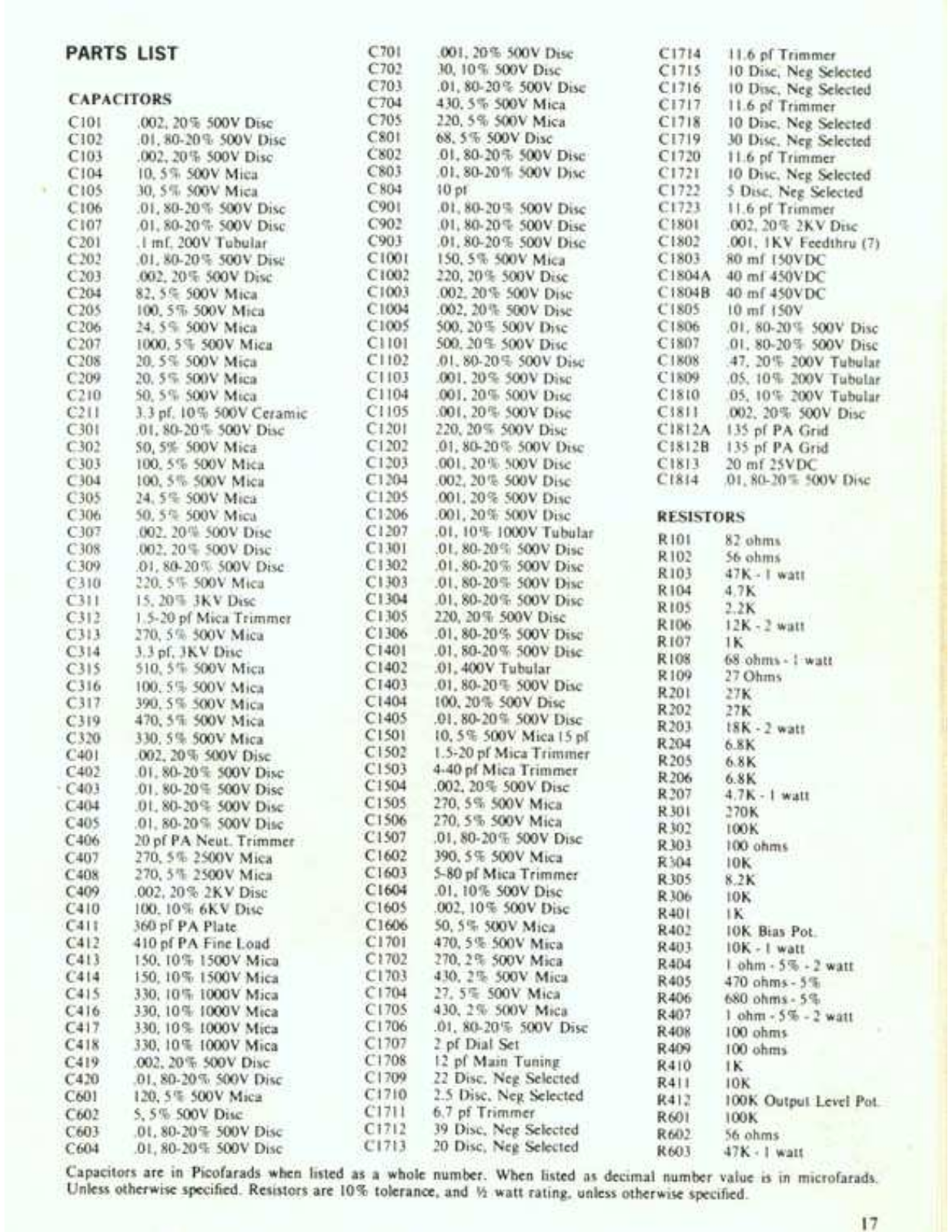 Swan 700cx User Manual (PAGE 17)