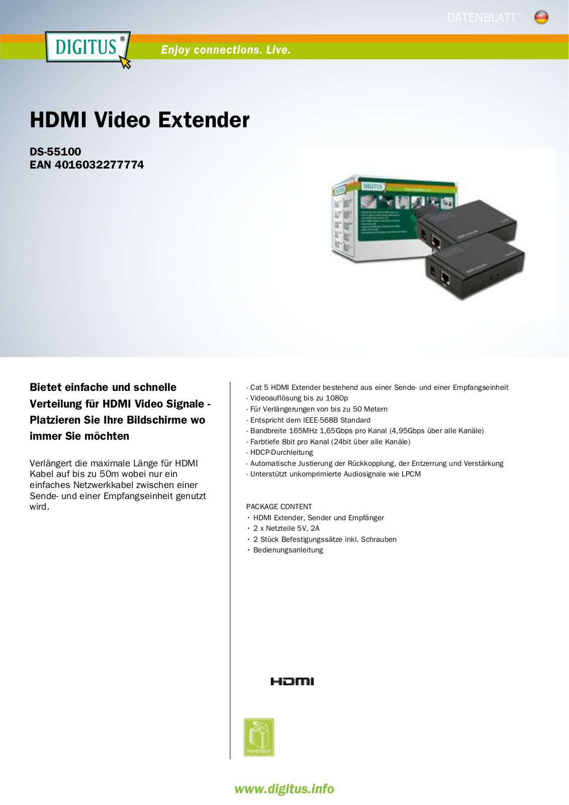 Digitus DS-55100 User Manual