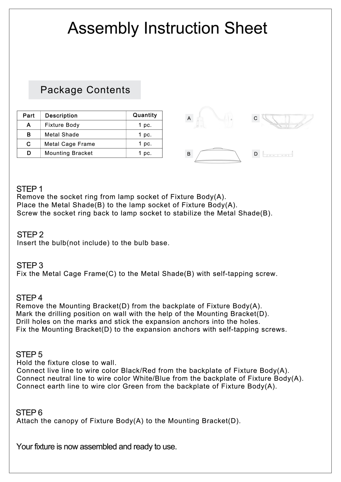 Longshore Tides W000866721 Installation & Assembly - ManualMachine.com