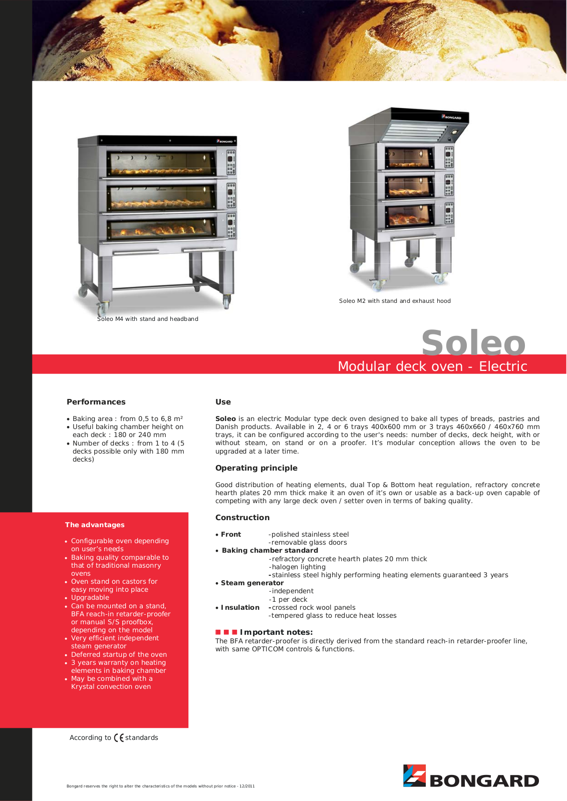 Bongard Soleo M4 User Manual