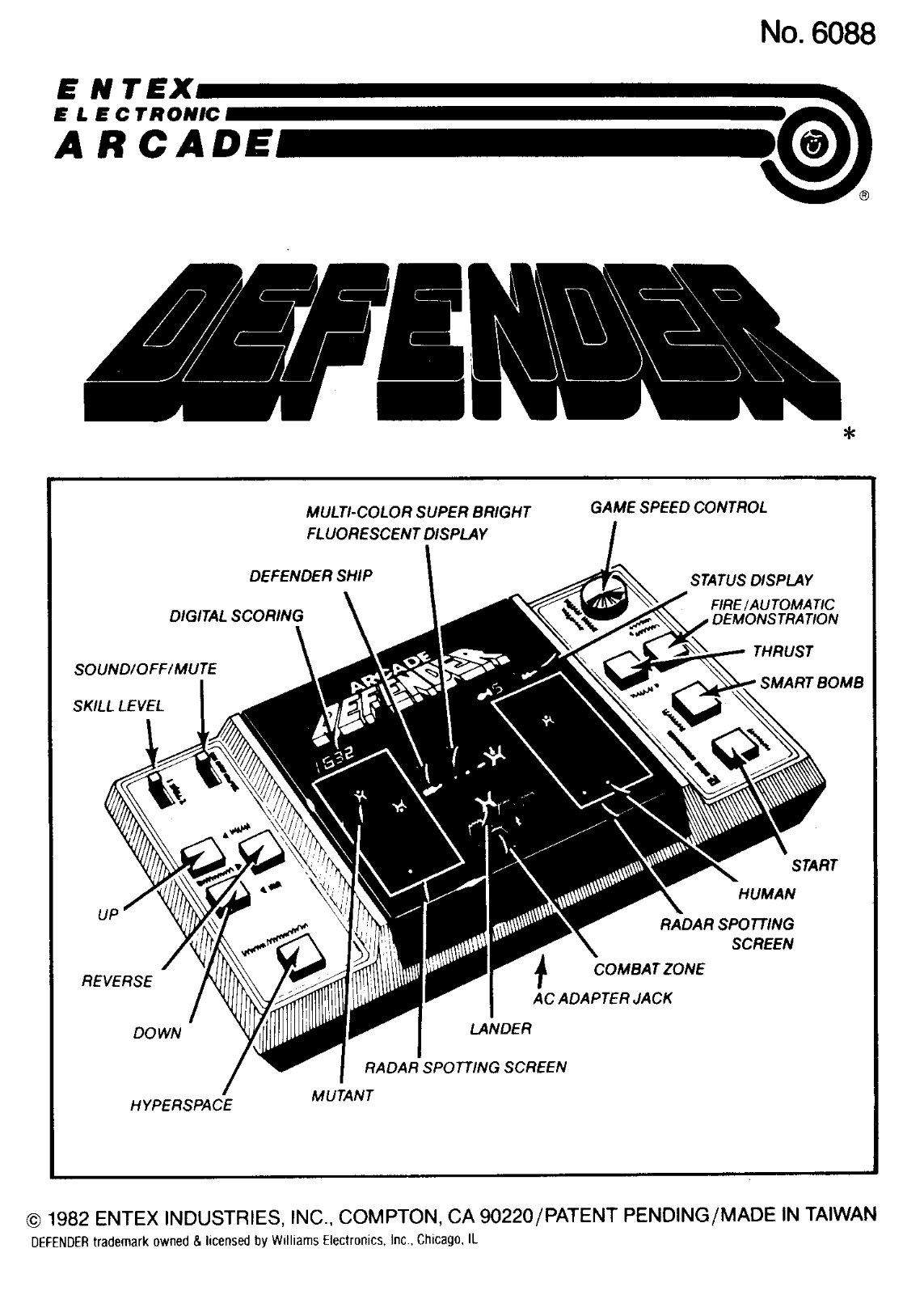Entex Defender User Guide - ManualMachine.com