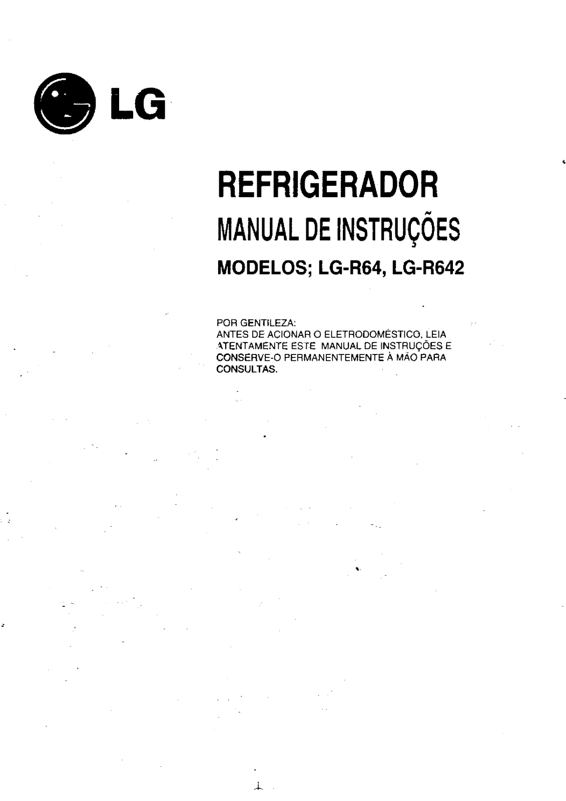 Lg R64, R642 User Manual