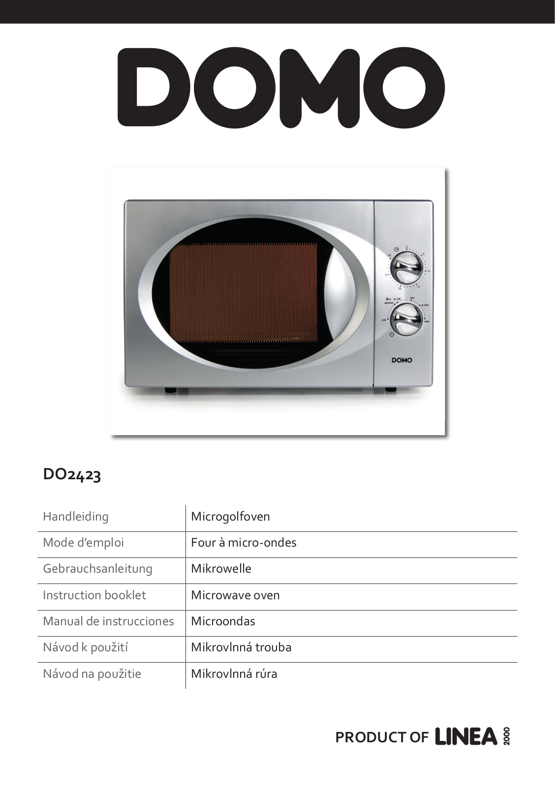 DOMO DO2423 User Manual