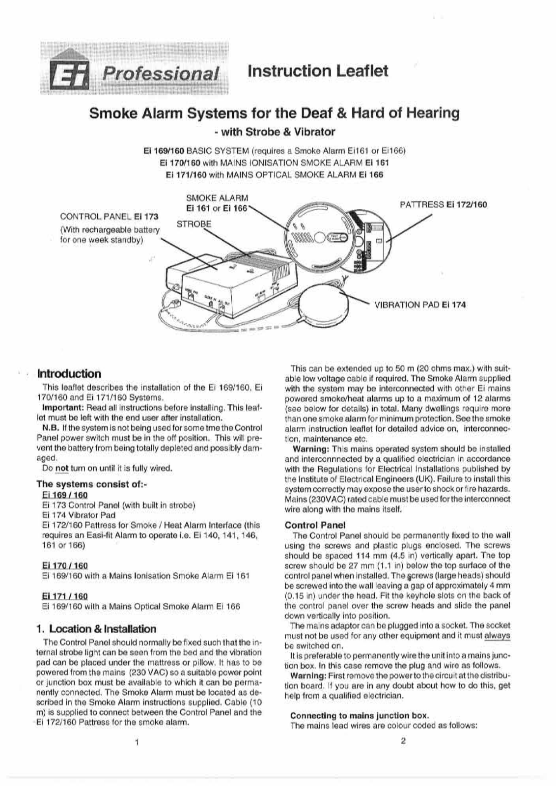 Aico Ei169 User Instruction