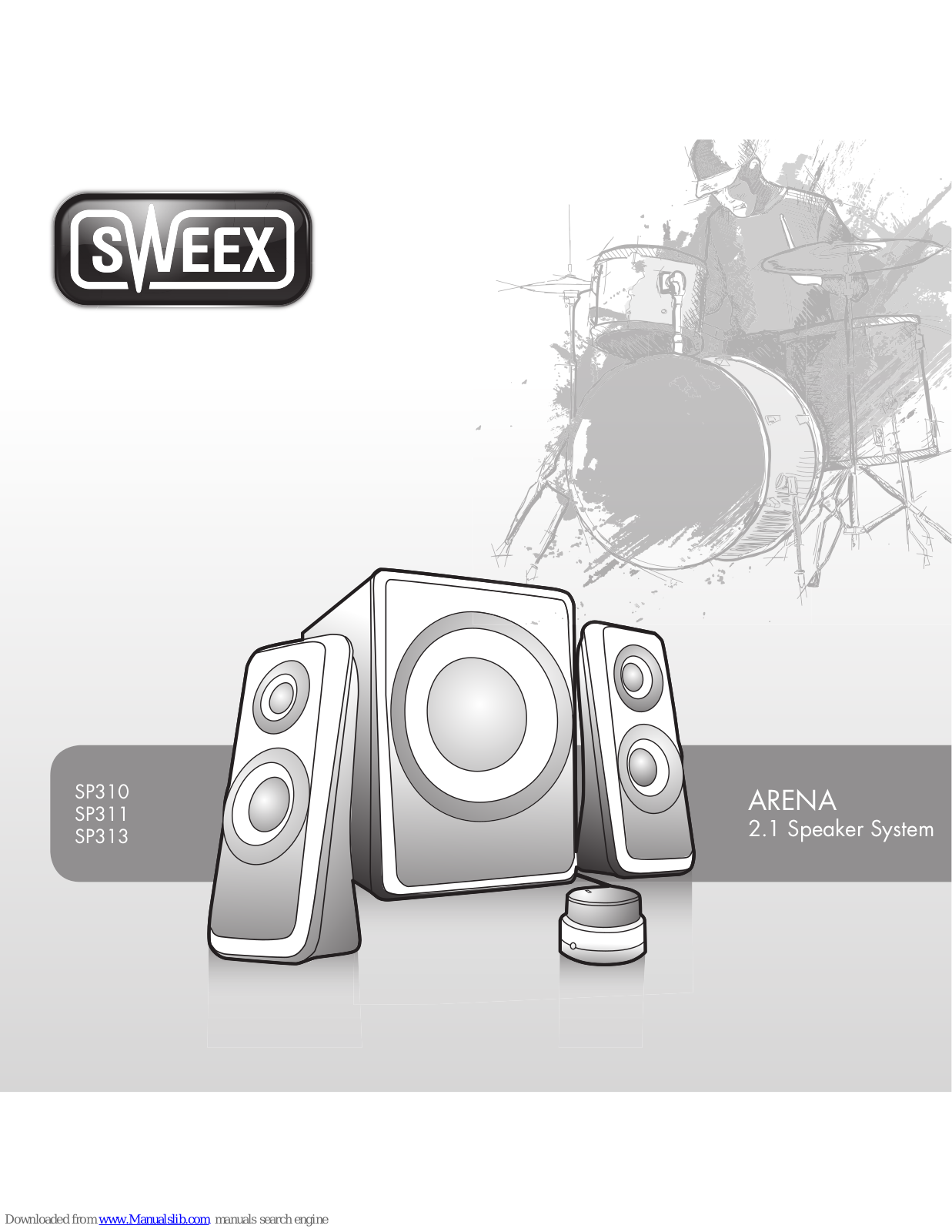 SWEEX SP310 - ARENA 2.1, SP311, SP313 User Manual