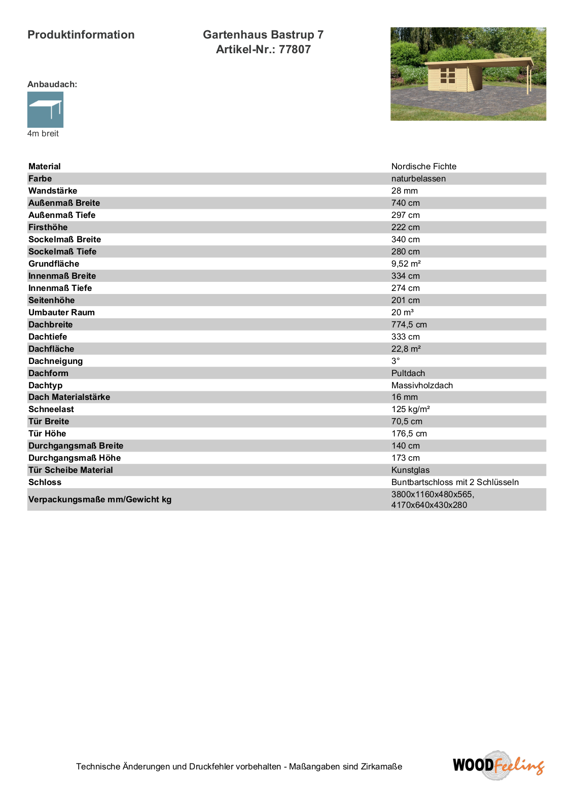 Karibu 77807 User Manual