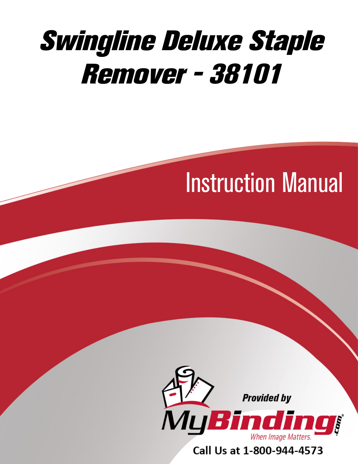 Swingline 38101 User Manual - ManualMachine.com
