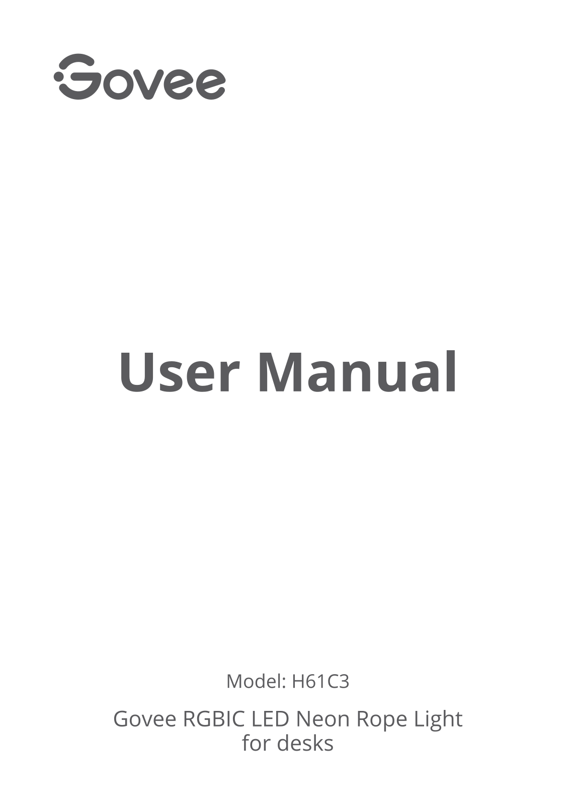 Govee H61C3 User guide - ManualMachine.com