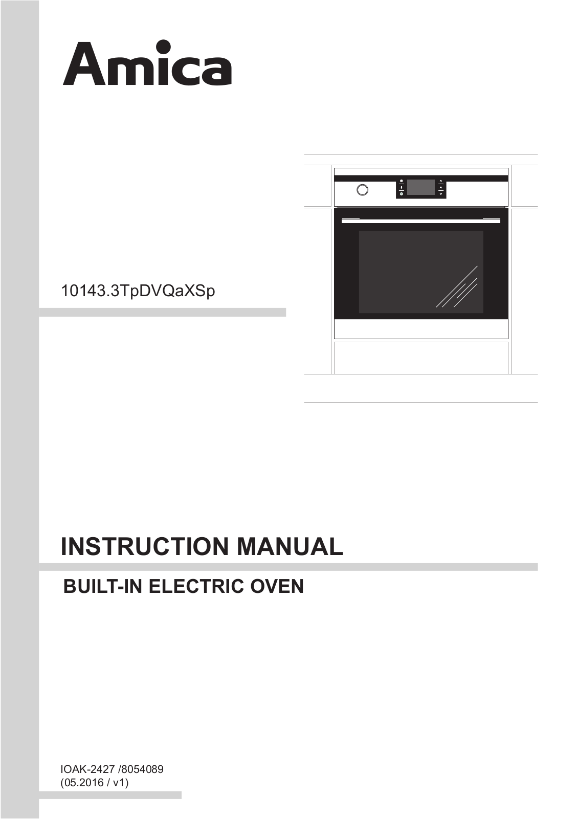 Amica 10143.3TPDVQAXSP User Manual