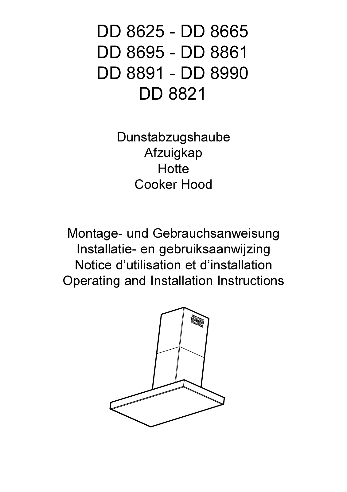 ELECTROLUX DD8891 User Manual