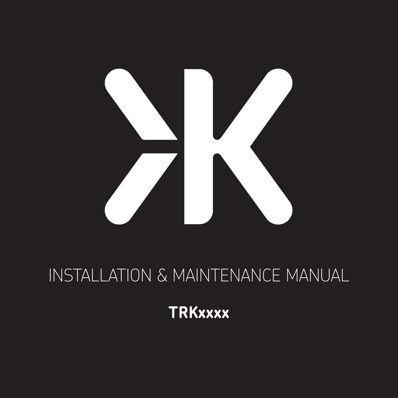 ML Accessories TRKDE1BK, TRKDE1S, TRKPF1W, TRKPF1BK User guide - ManualMachine.com