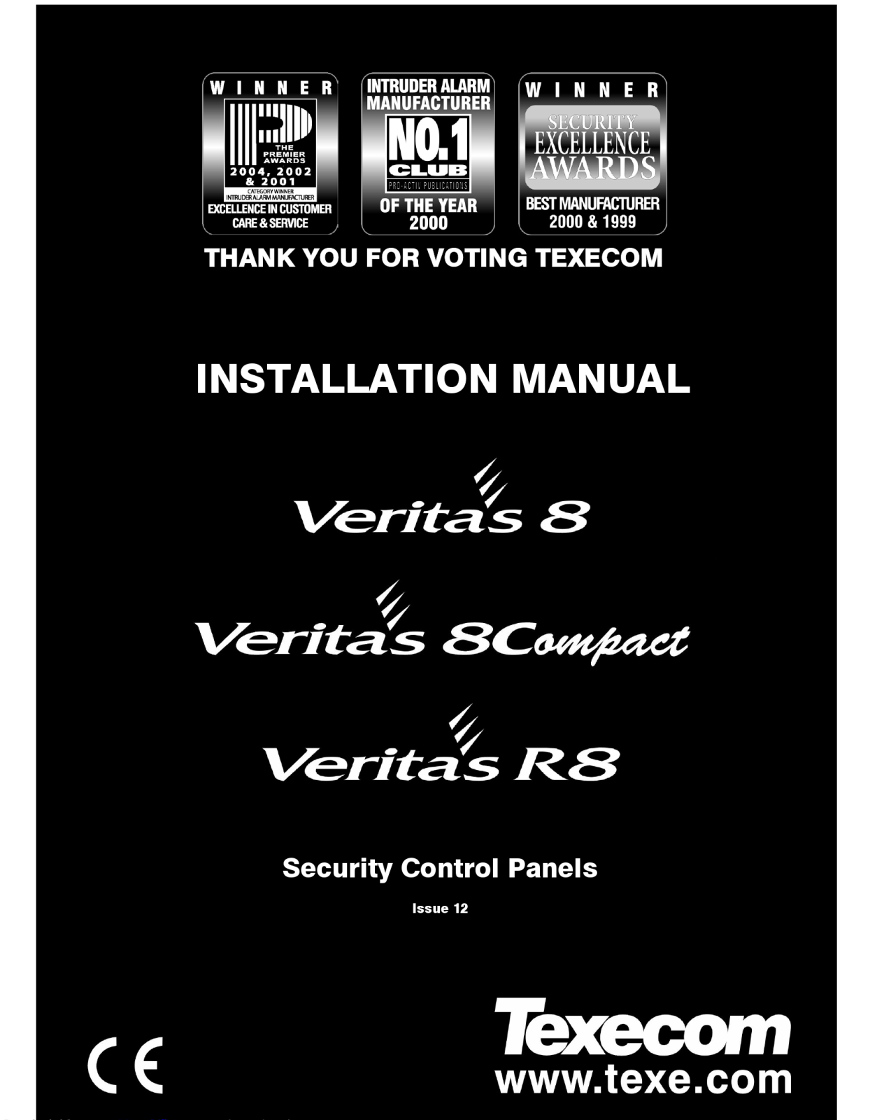 Verias Compact Security Control Panels Installation Manual - ManualMachine.com