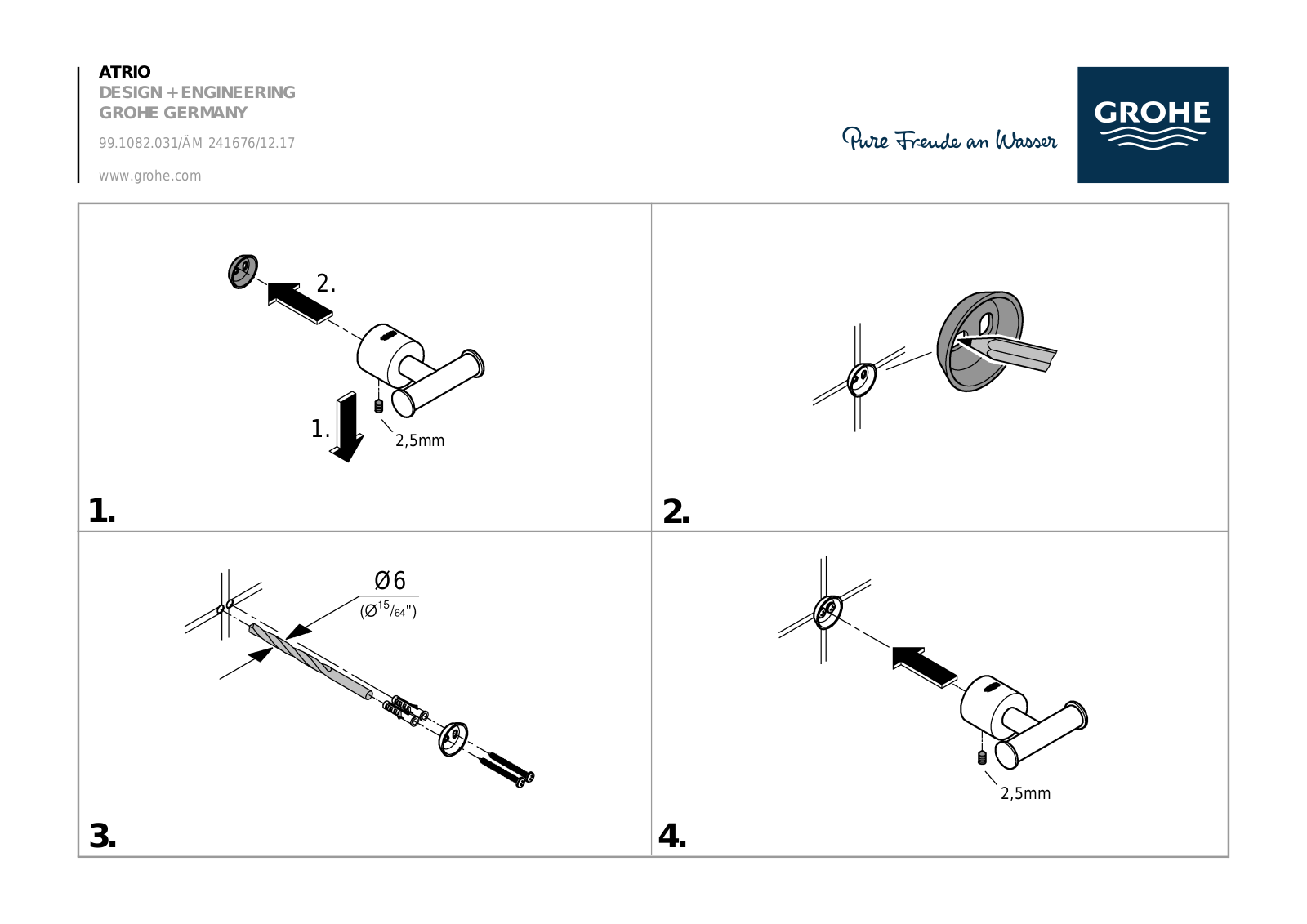 GROHE HBZM1127 Specifications - ManualMachine.com