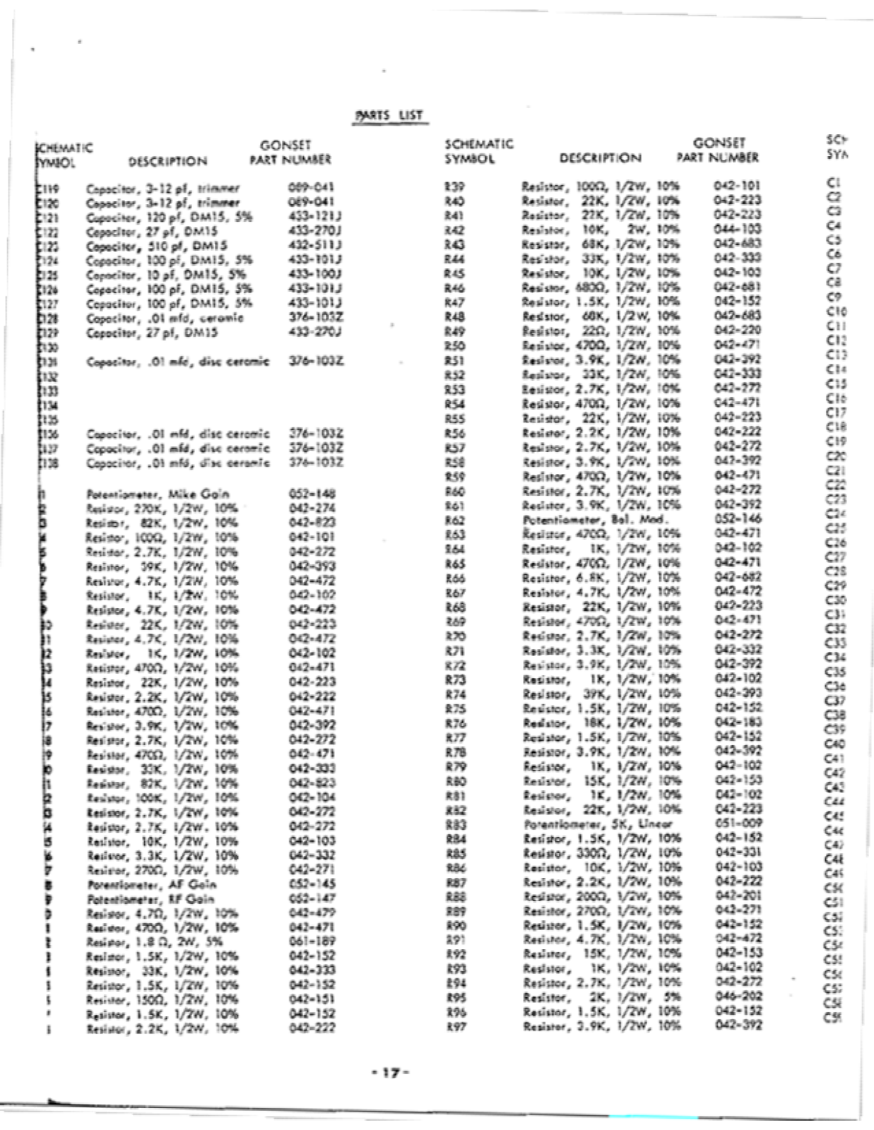 GONSET 910-A User Manual (PAGE 15)