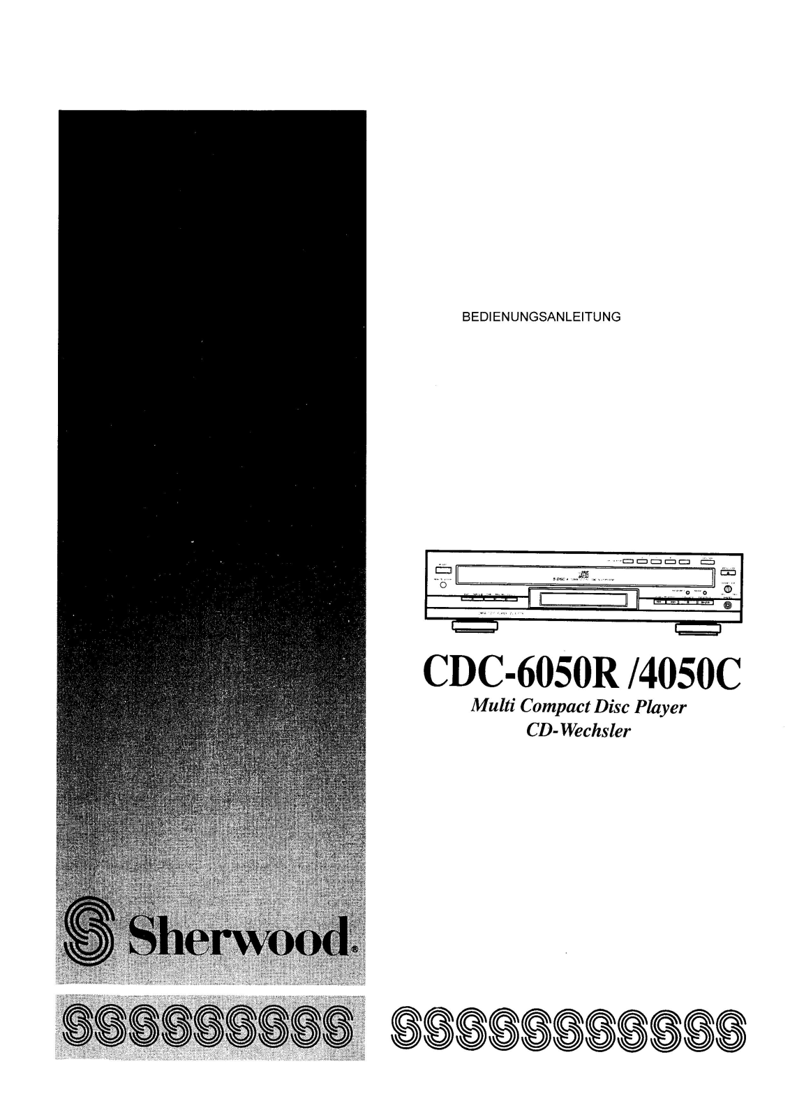 Sherwood CDC-4050C, CDC-6050R User Manual