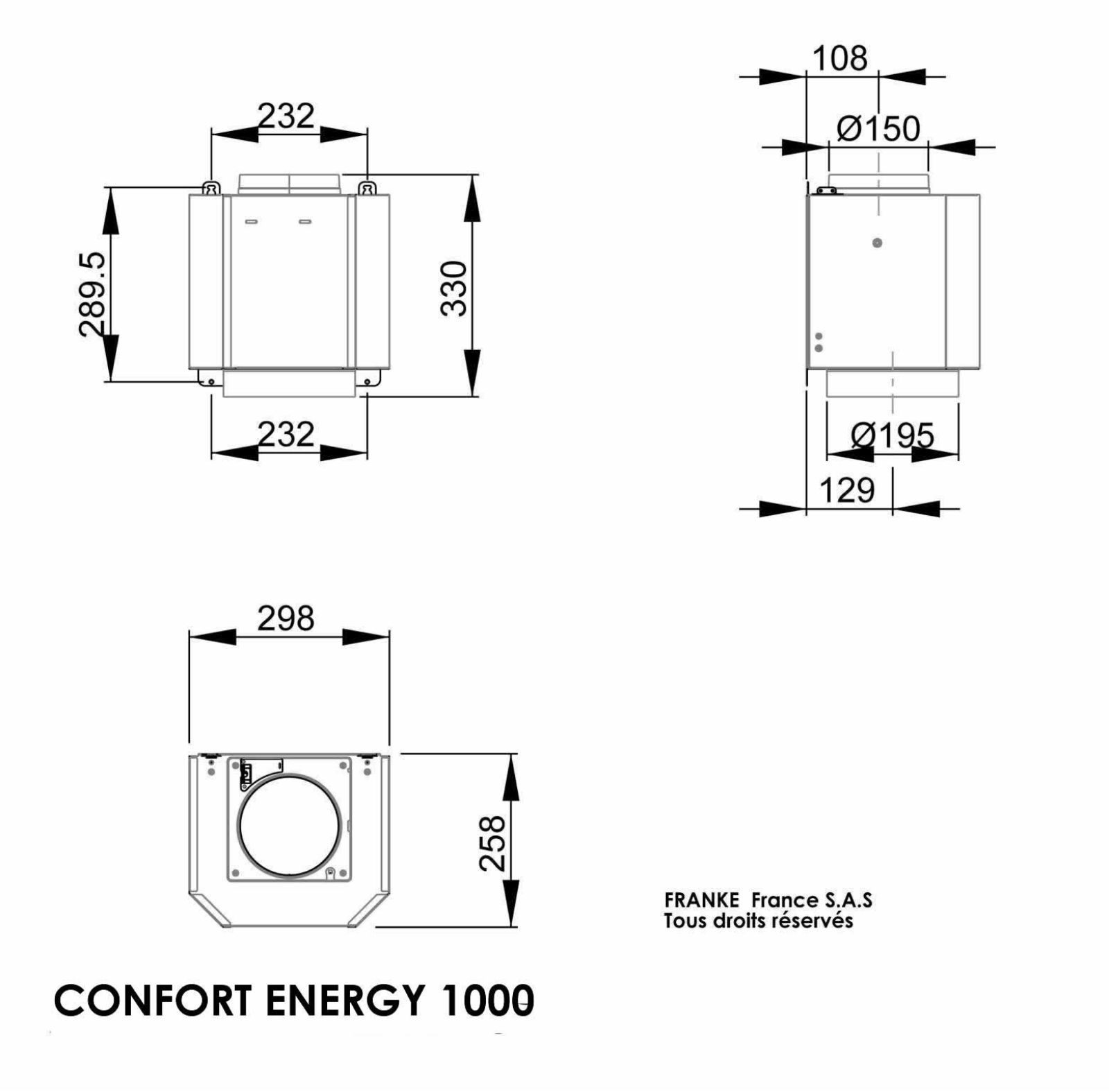 Roblin COMFORT ENERGY 1000 User Manual