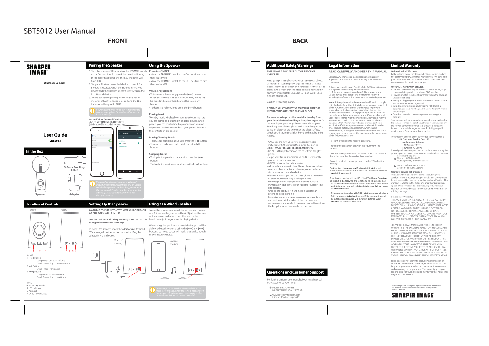 Linpa Technology LBS69 User Manual