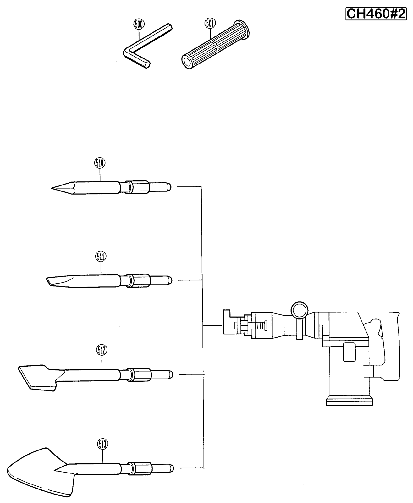 Ryobi CH460-2 User Manual