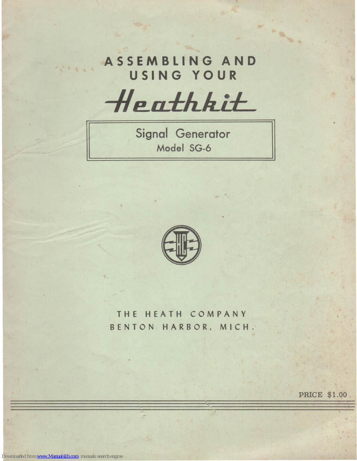 Heathkit SG-6 Assembling And Using - ManualMachine.com