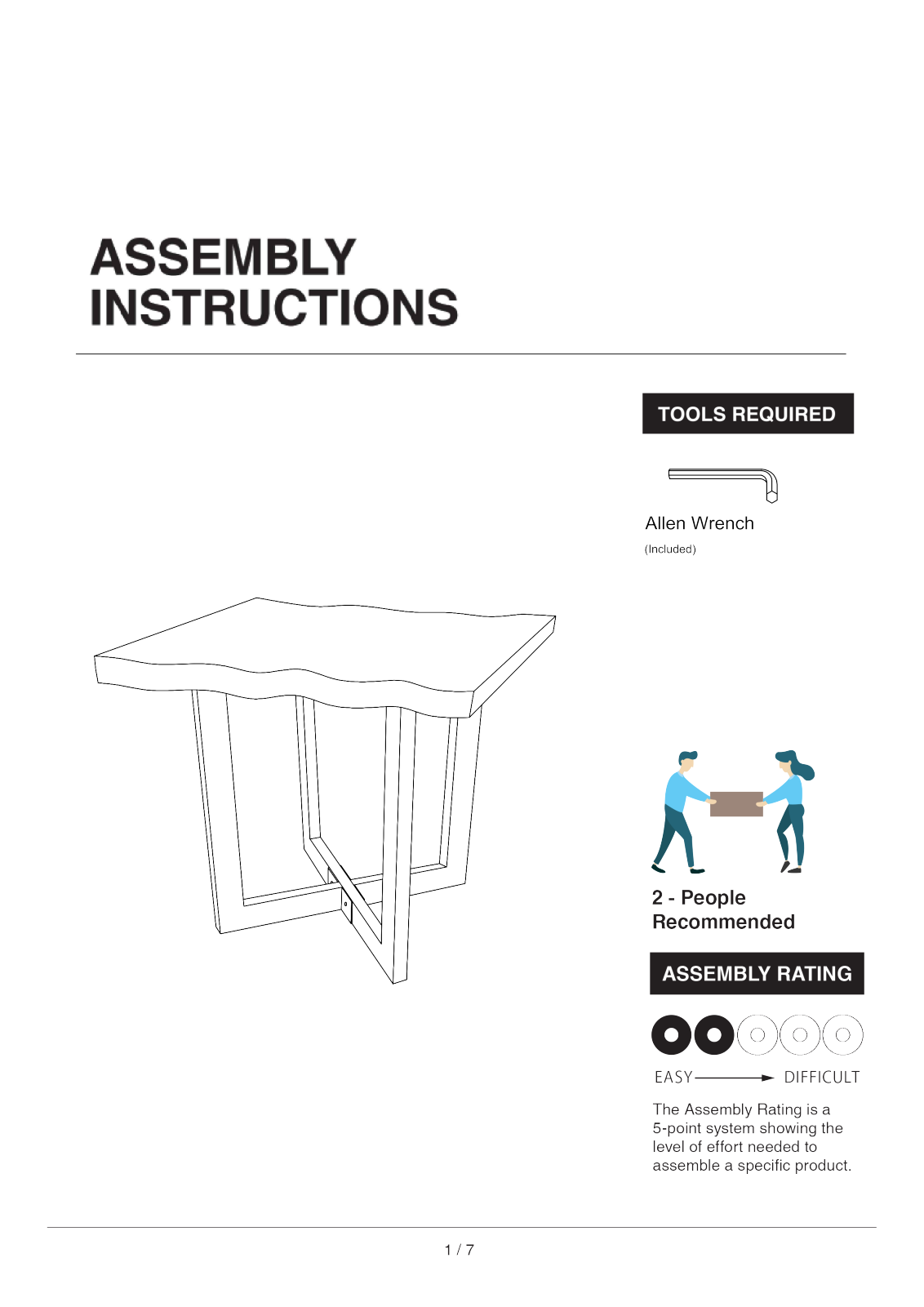 Loon Peak W003519941 Assembly Instructions - ManualMachine.com
