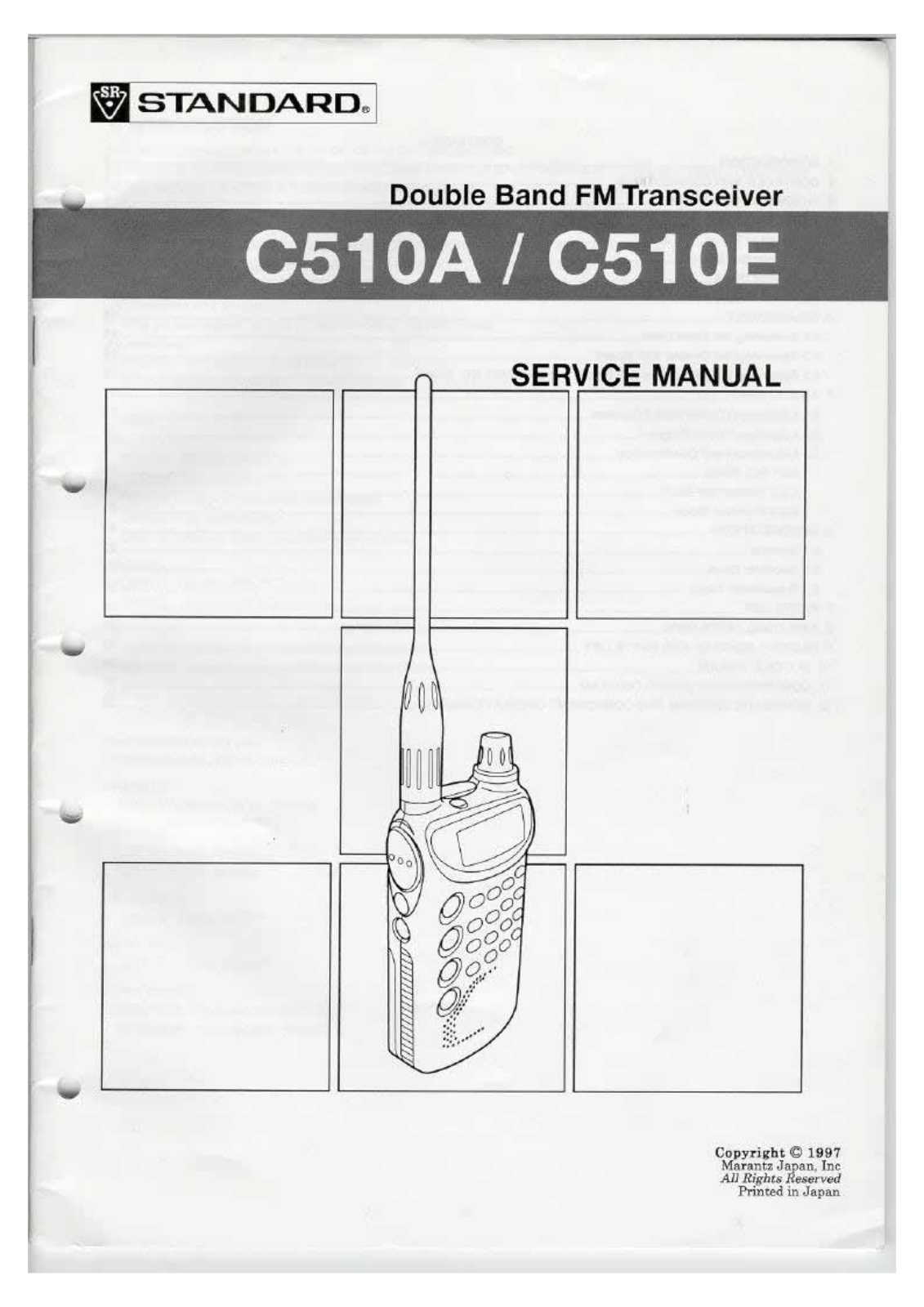 Standard c510a, c510e Service Manual